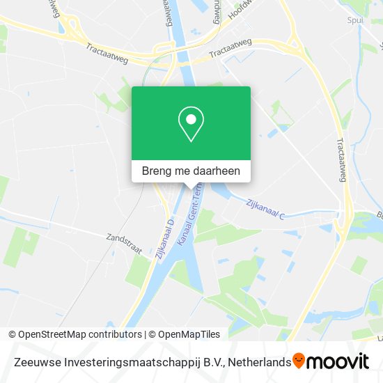 Zeeuwse Investeringsmaatschappij B.V. kaart