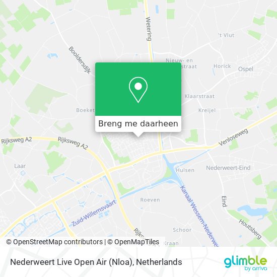 Nederweert Live Open Air (Nloa) kaart