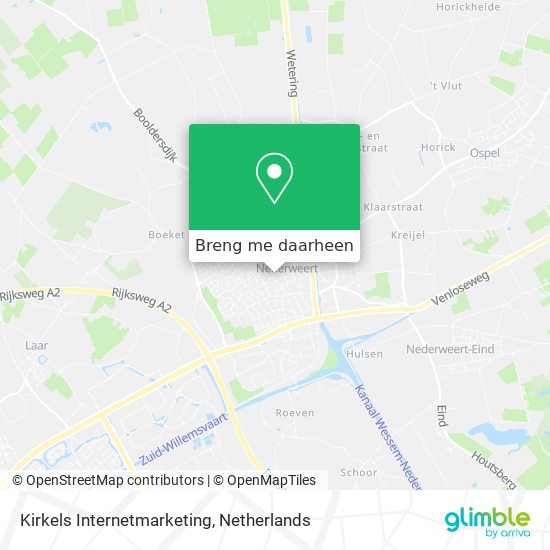 Kirkels Internetmarketing kaart