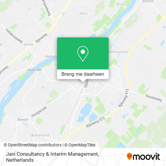 Jani Consultancy & Interim Management kaart