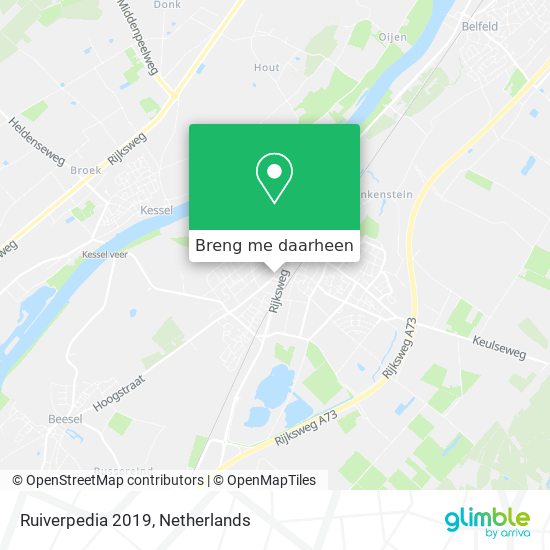 Ruiverpedia 2019 kaart