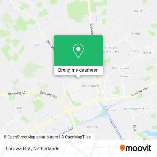 Lorowa B.V. kaart