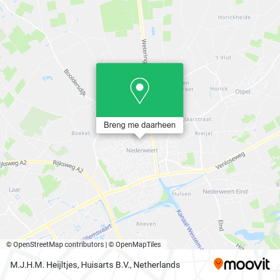 M.J.H.M. Heijltjes, Huisarts B.V. kaart