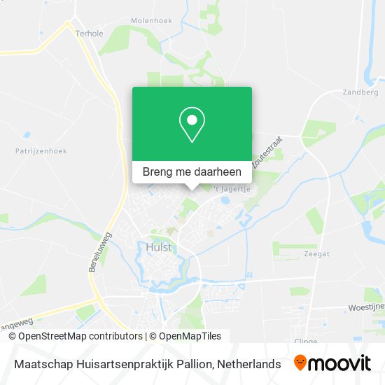 Maatschap Huisartsenpraktijk Pallion kaart