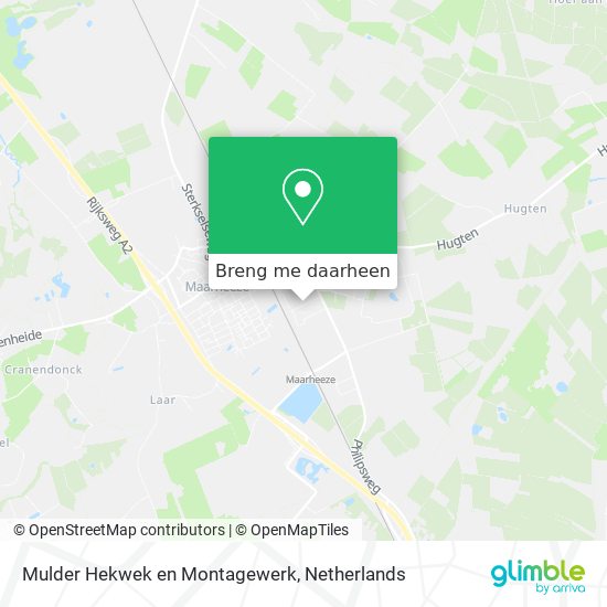 Mulder Hekwek en Montagewerk kaart