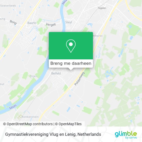 Gymnastiekvereniging Vlug en Lenig kaart