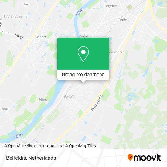 Belfeldia kaart