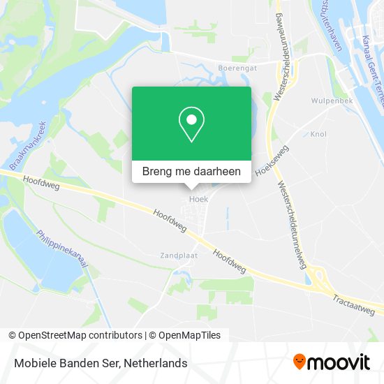 Mobiele Banden Ser kaart