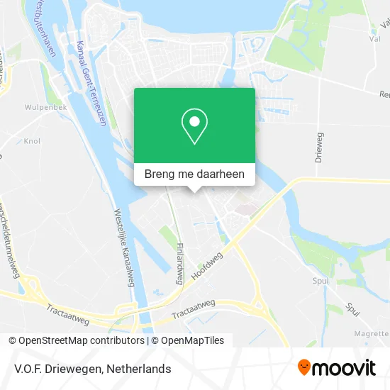 V.O.F. Driewegen kaart