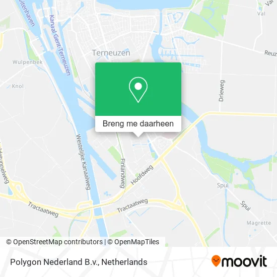 Polygon Nederland B.v. kaart
