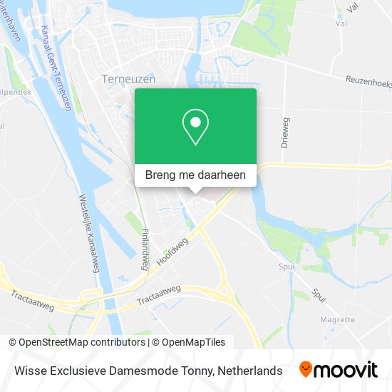 Wisse Exclusieve Damesmode Tonny kaart