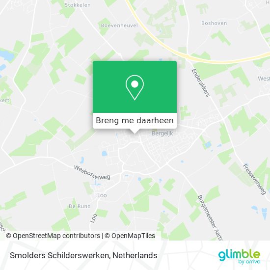 Smolders Schilderswerken kaart