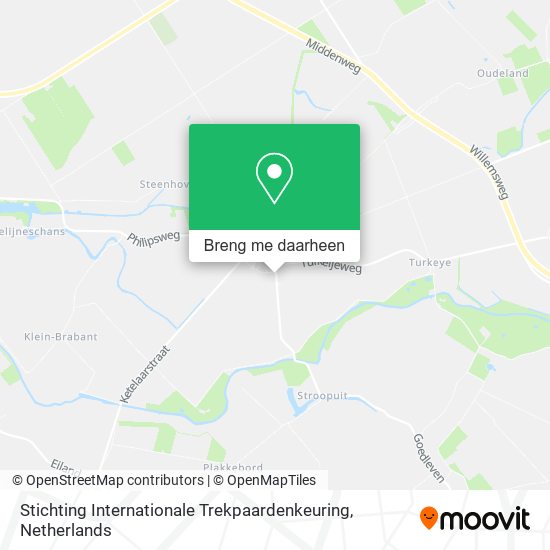 Stichting Internationale Trekpaardenkeuring kaart