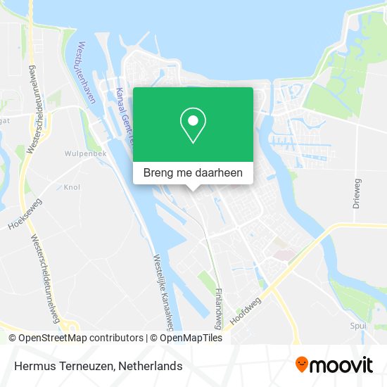 Hermus Terneuzen kaart