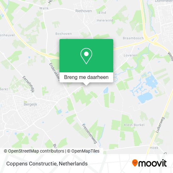 Coppens Constructie kaart