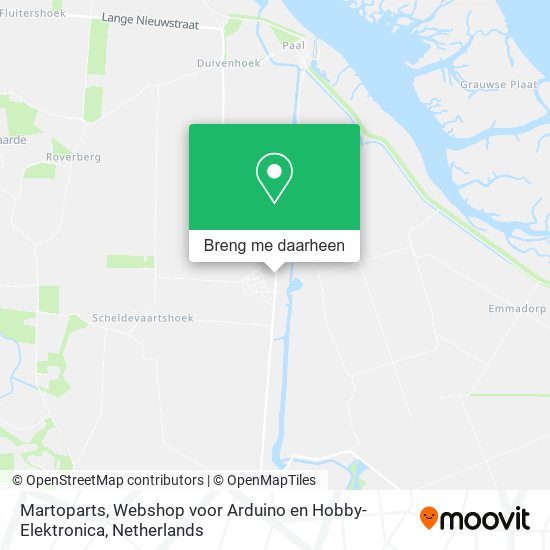Martoparts, Webshop voor Arduino en Hobby-Elektronica kaart