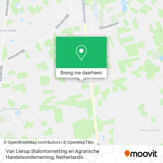 Van Lierop Stalontsmetting en Agrarische Handelsonderneming kaart