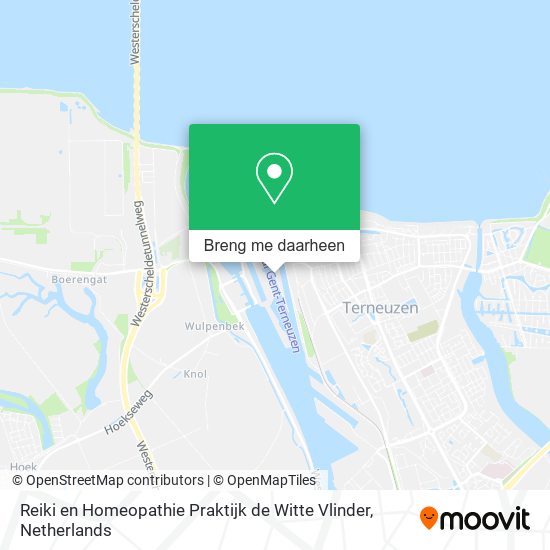 Reiki en Homeopathie Praktijk de Witte Vlinder kaart
