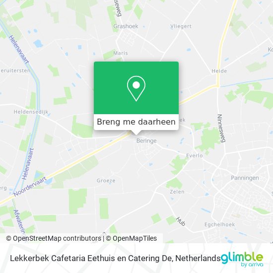 Lekkerbek Cafetaria Eethuis en Catering De kaart