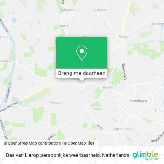 Bas van Lierop persoonlijke weerbaarheid kaart