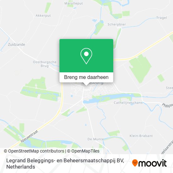 Legrand Beleggings- en Beheersmaatschappij BV kaart