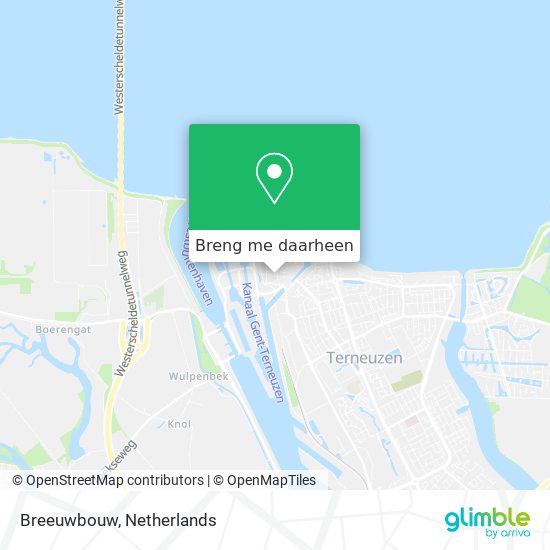 Breeuwbouw kaart