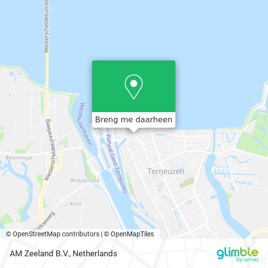 AM Zeeland B.V. kaart