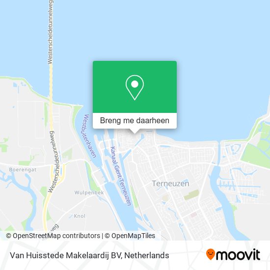 Van Huisstede Makelaardij BV kaart