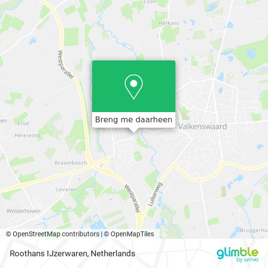 Roothans IJzerwaren kaart