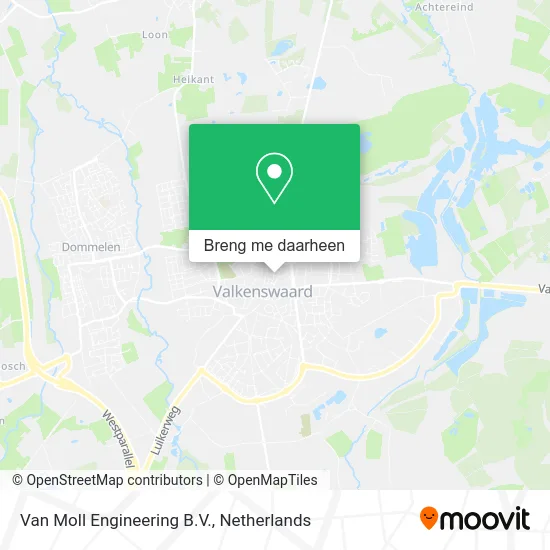 Van Moll Engineering B.V. kaart