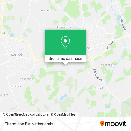 Therminon BV kaart