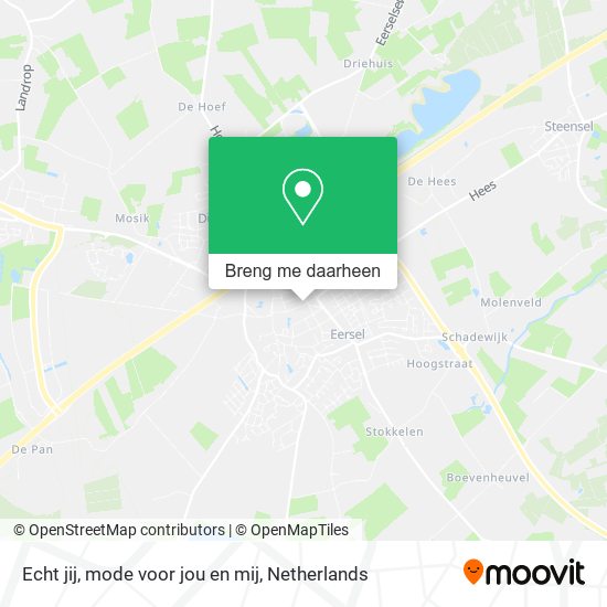 Echt jij, mode voor jou en mij kaart