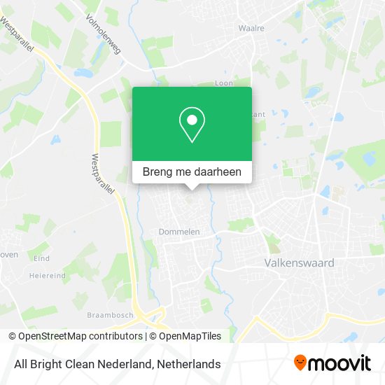 All Bright Clean Nederland kaart