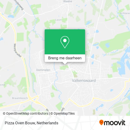 Pizza Oven Bouw kaart