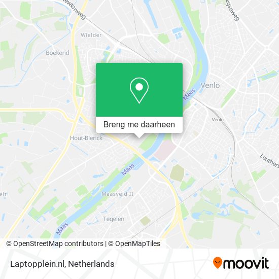 Laptopplein.nl kaart