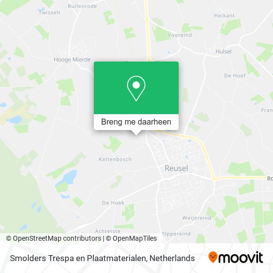 Smolders Trespa en Plaatmaterialen kaart