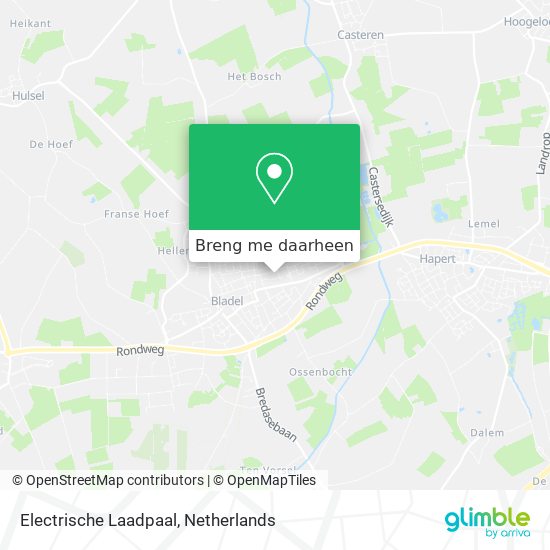 Electrische Laadpaal kaart