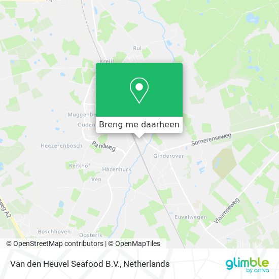 Van den Heuvel Seafood B.V. kaart