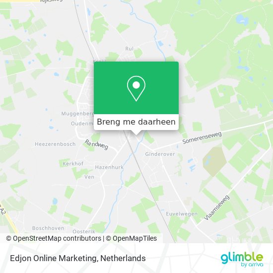 Edjon Online Marketing kaart