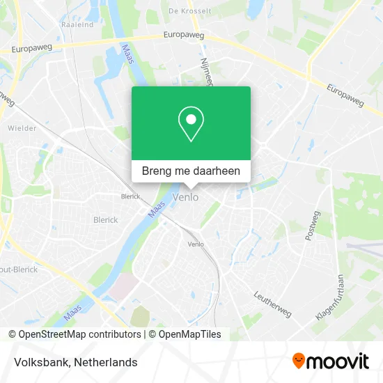 Volksbank kaart