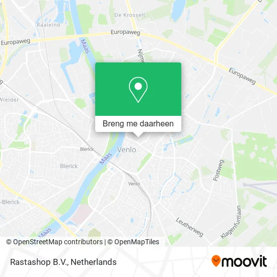 Rastashop B.V. kaart