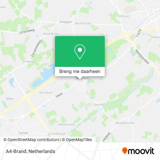 A4-Brand kaart