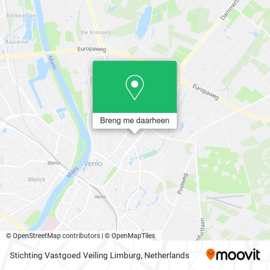 Stichting Vastgoed Veiling Limburg kaart