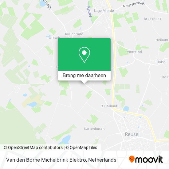 Van den Borne Michelbrink Elektro kaart