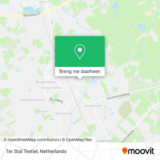Ter Stal Textiel kaart