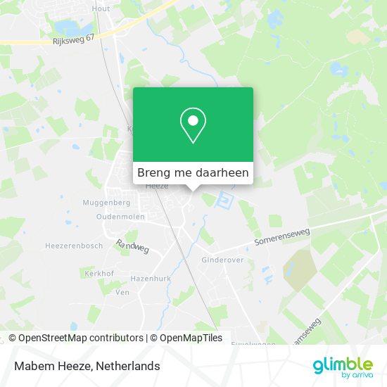 Mabem Heeze kaart