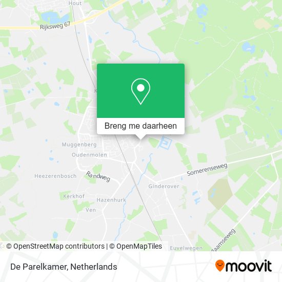 De Parelkamer kaart