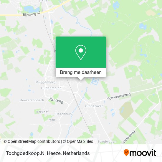 Tochgoedkoop.Nl Heeze kaart