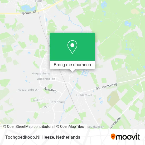 Tochgoedkoop.Nl Heeze kaart