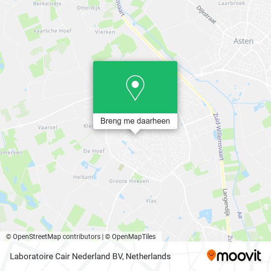 Laboratoire Cair Nederland BV kaart